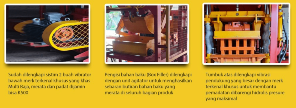mesin paving block