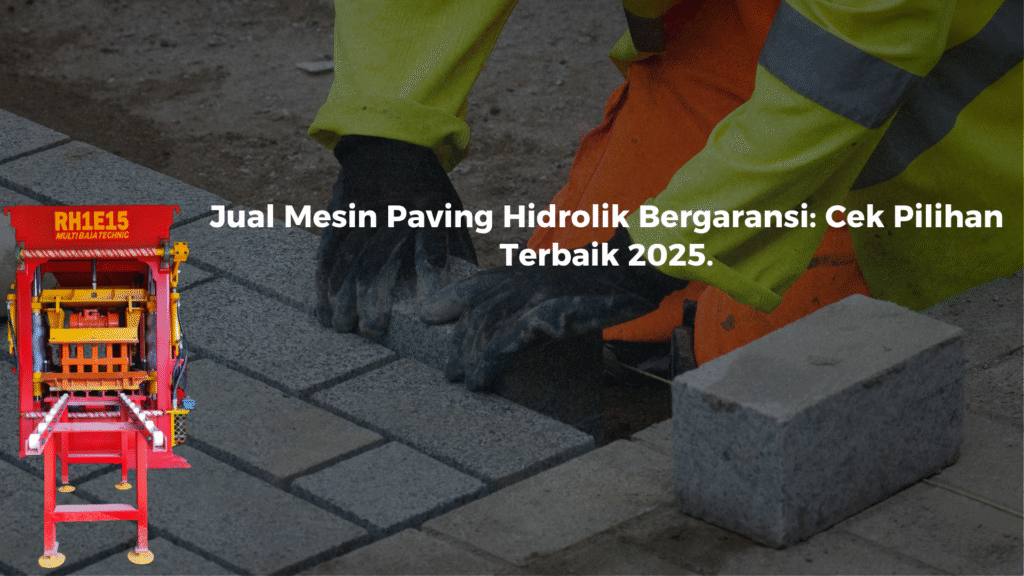 Jual Mesin Paving Hidrolik