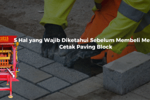 mesin cetak paving