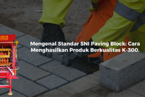 Standar SNI Paving Block
