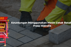 Mesin Cetak Batako Press Hidrolik