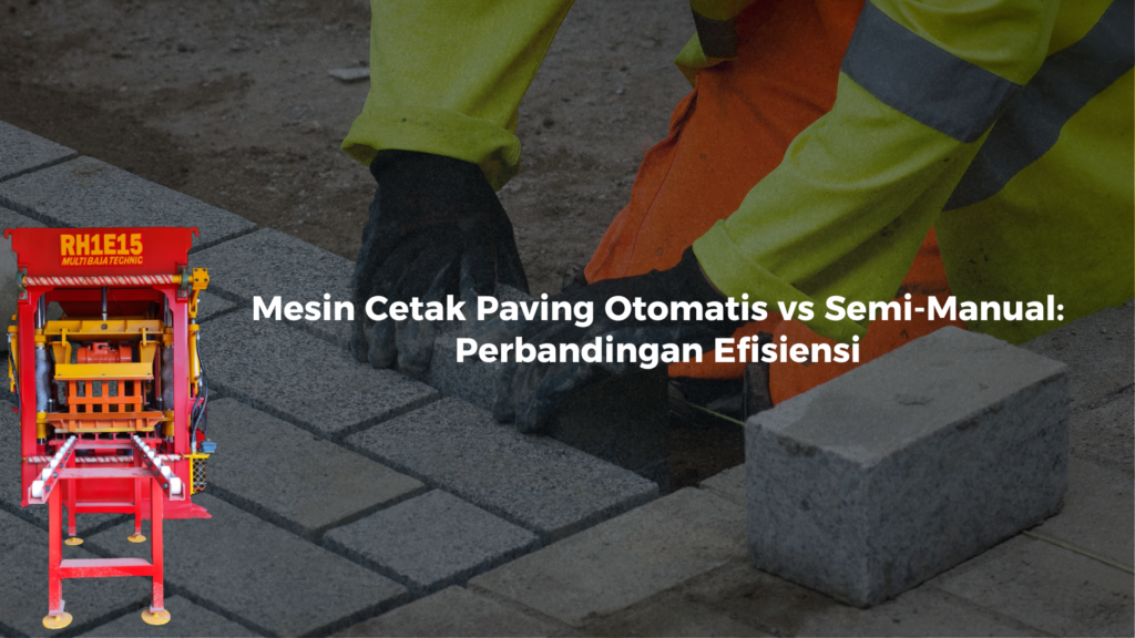 Mesin Cetak Paving Otomatis