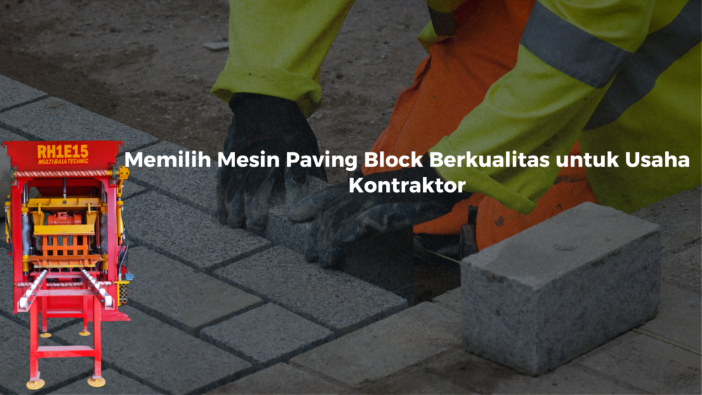 Mesin Paving Block