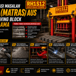 Trik Mengatasi Masalah Cetakan (Matras) Aus pada Mesin Paving Block Usia Pakai Lama