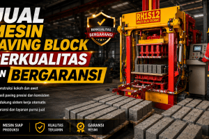 Jual Mesin Paving Block Berkualitas dan Bergaransi