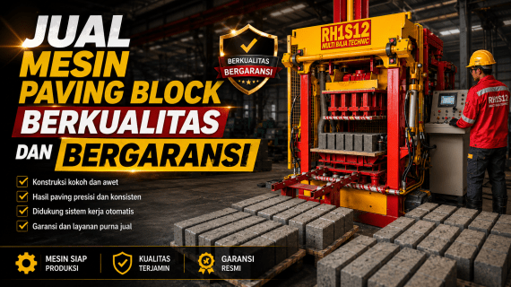 Jual Mesin Paving Block Berkualitas dan Bergaransi