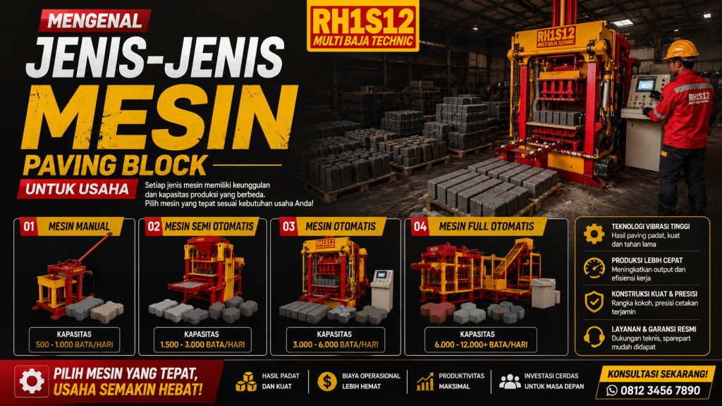 mesin paving block