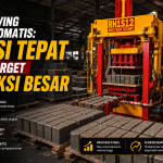 Mesin Paving Block Otomatis: Solusi Tepat untuk Target Produksi Besar
