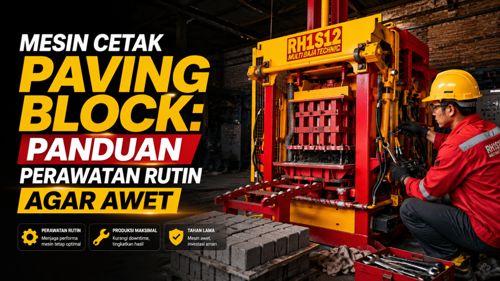 mesin cetak paving block
