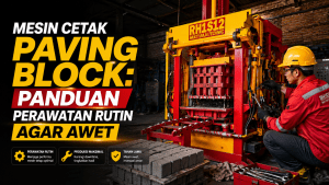 Mesin Cetak Paving Block: Panduan Perawatan Rutin agar Awet