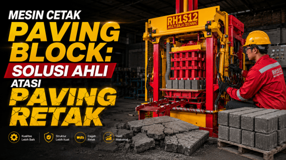 Mesin Cetak Paving Block: Solusi Ahli Atasi Paving Retak
