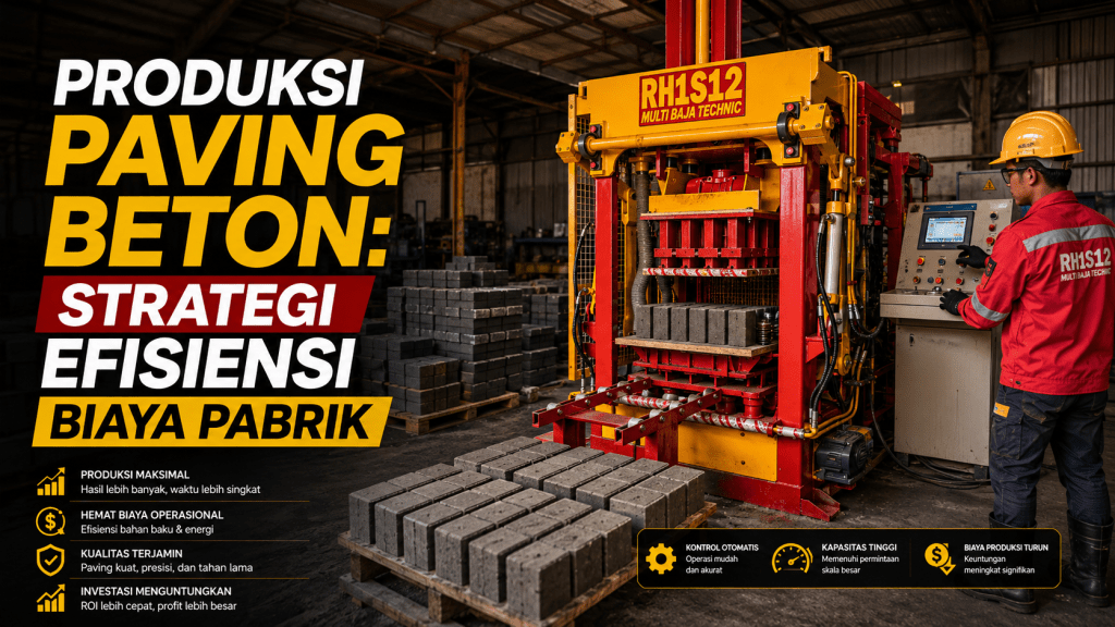 produksi paving beton