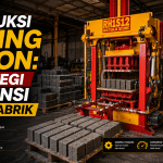 Produksi Paving Beton: Strategi Efisiensi Biaya Pabrik