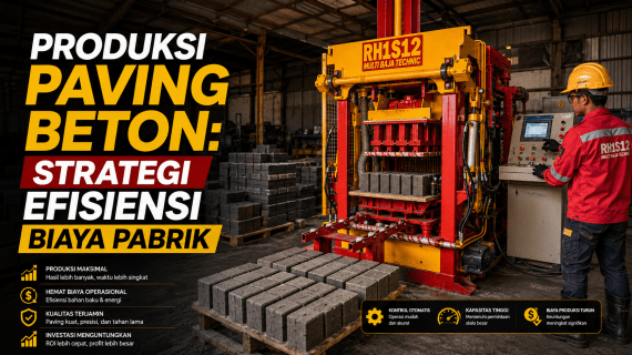 Produksi Paving Beton: Strategi Efisiensi Biaya Pabrik
