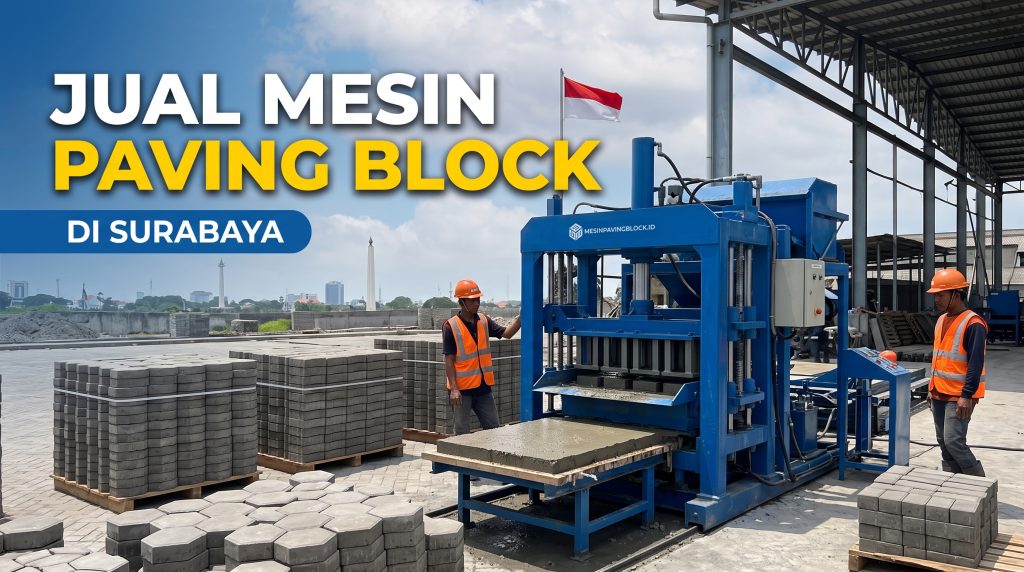 JUAL MESIN PAVING BLOCK DI SURABAYA