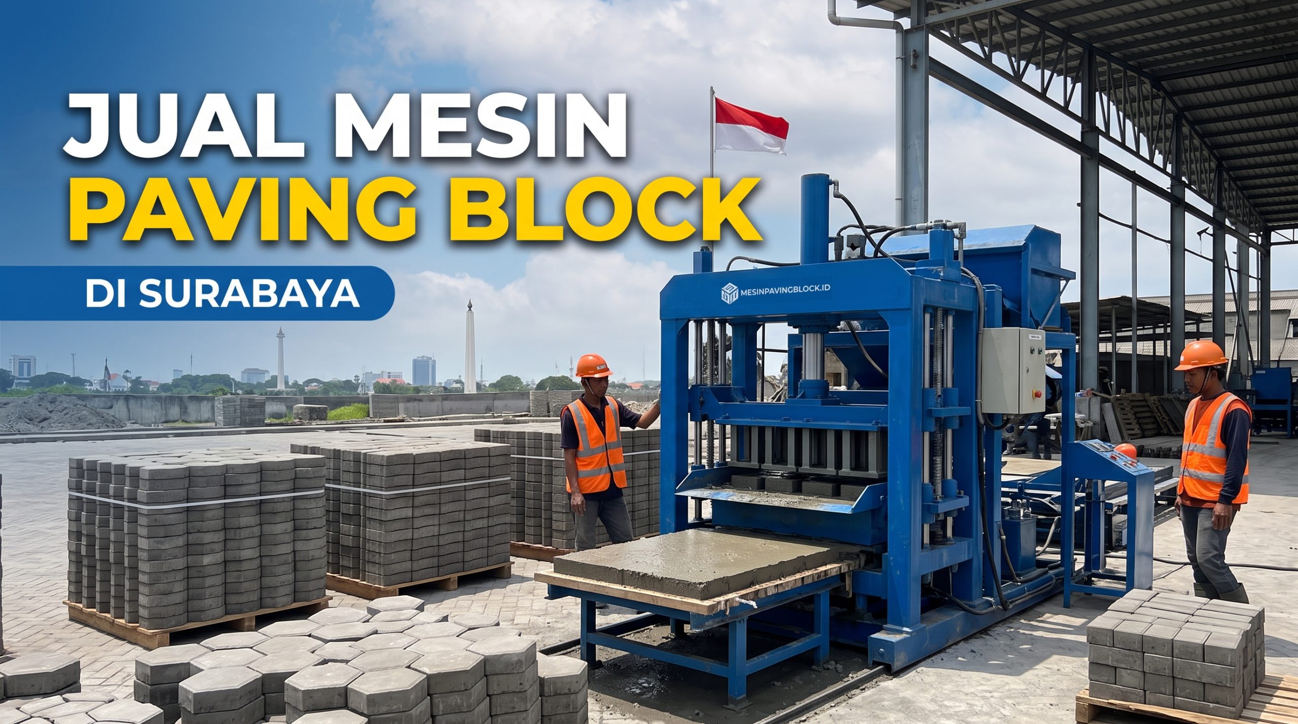 JUAL MESIN PAVING BLOCK DI SURABAYA